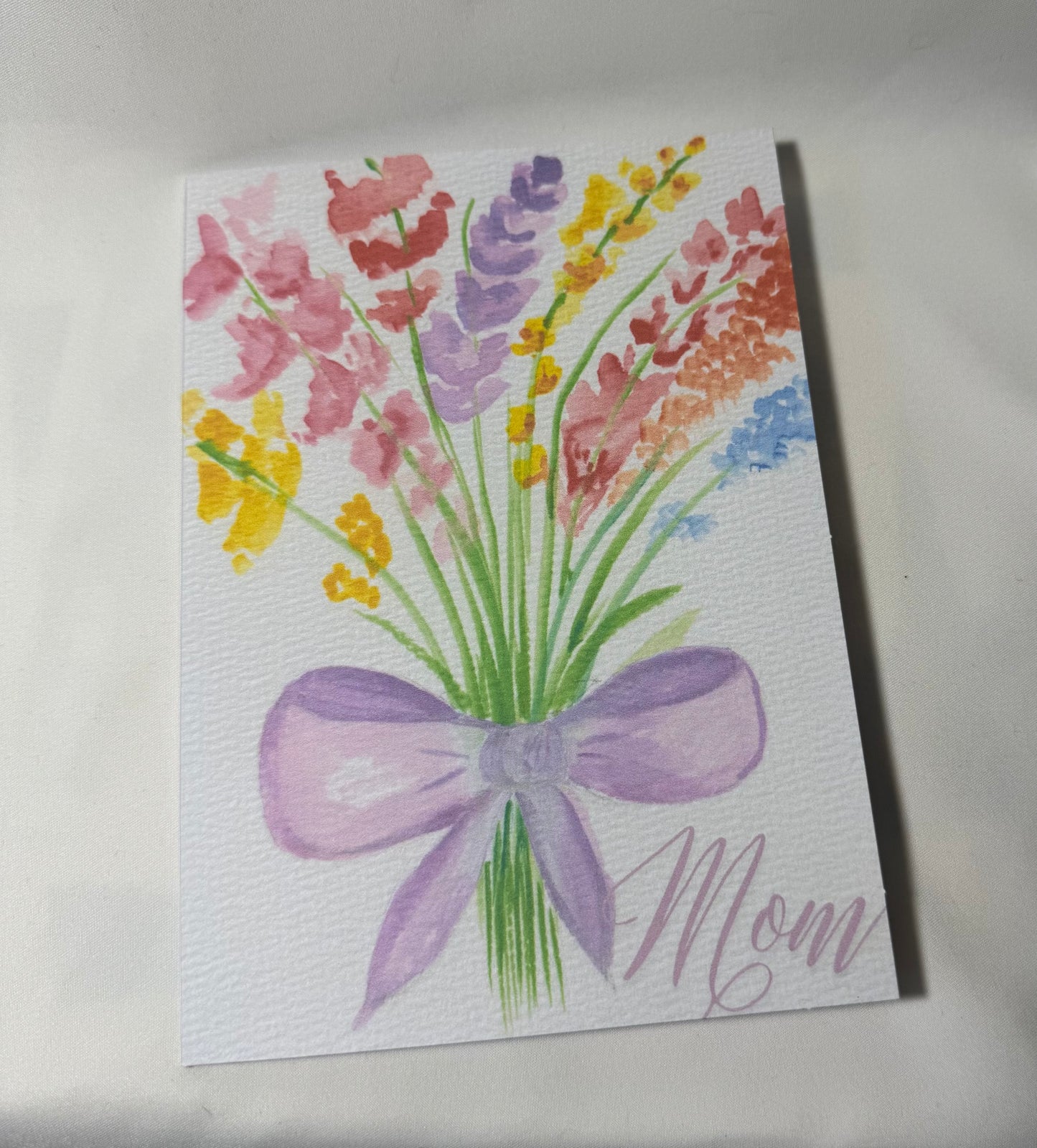 floral mothers day card