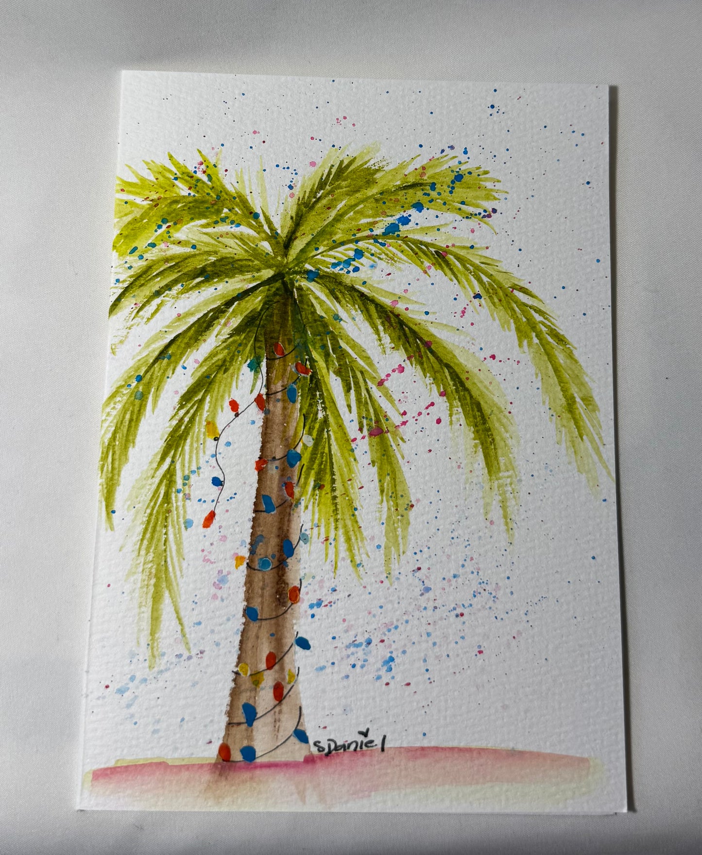Christmas Palm Tree